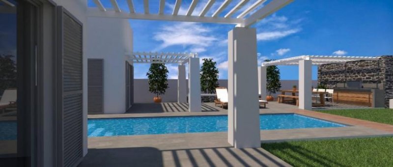 Rethymno OHNE Grundstück um Rethymno: Atemberaubender 4-Zimmer-Luxus-Bungalow - Neubauprojekt Haus kaufen